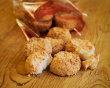 Frische Kokosmakronen
